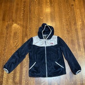 The North Face Girls’ Osito Navy Full-Zip Hooded Jacket